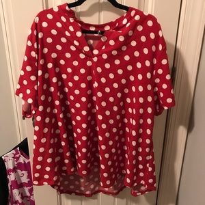 Allegrace polka dot tunic